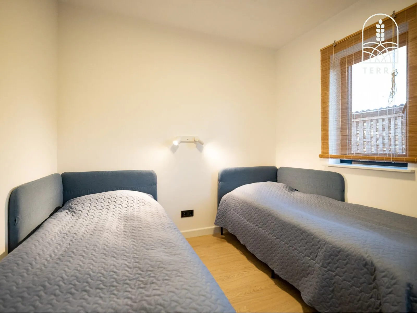 The twin room — Terra House, Ventspils